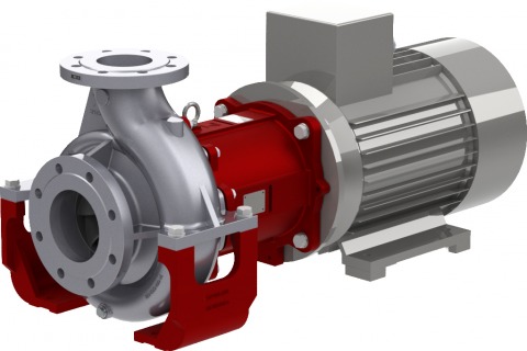 ปั๊มสูบน้ำมันร้อนชนิดขับโดยแม่เหล็ก